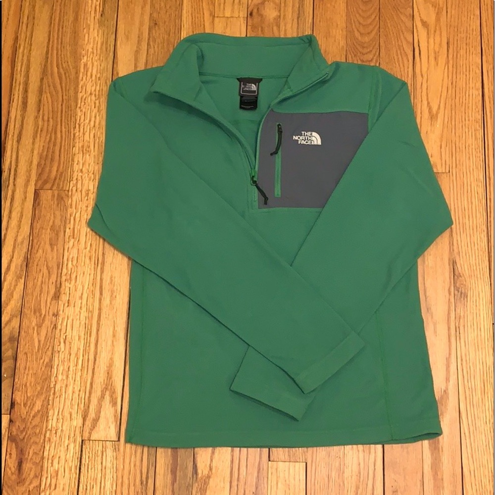 Unisex Forest Green North Face Pullover